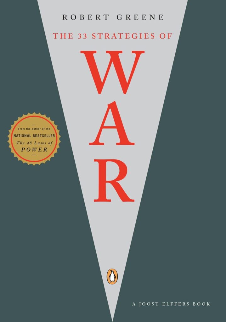 The 33 Strategies of War book cover by Robert Greene