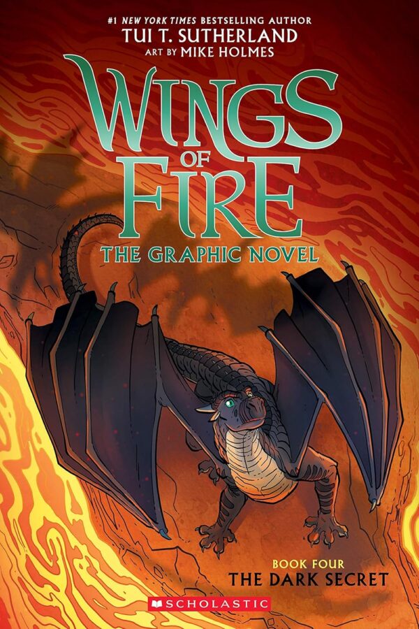 Wings of Fire The Dark Secret Graphic Novel Book 4 cover
