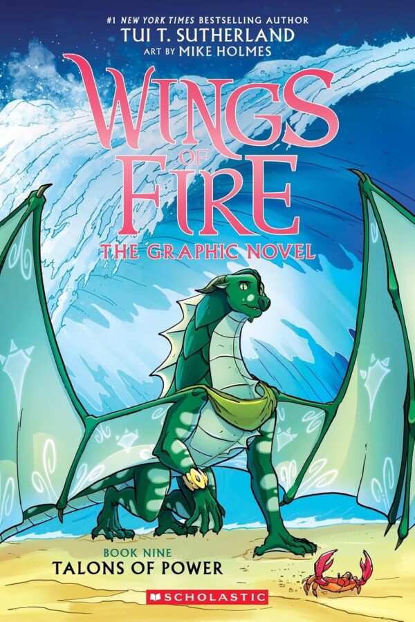 Wings of Fire Talons of Power Graphic Novel Book 9 cover