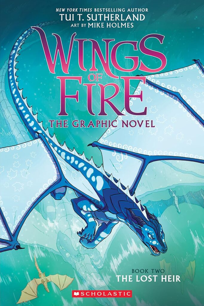 Wings of Fire The Lost Heir Graphic Novel Book 2 cover