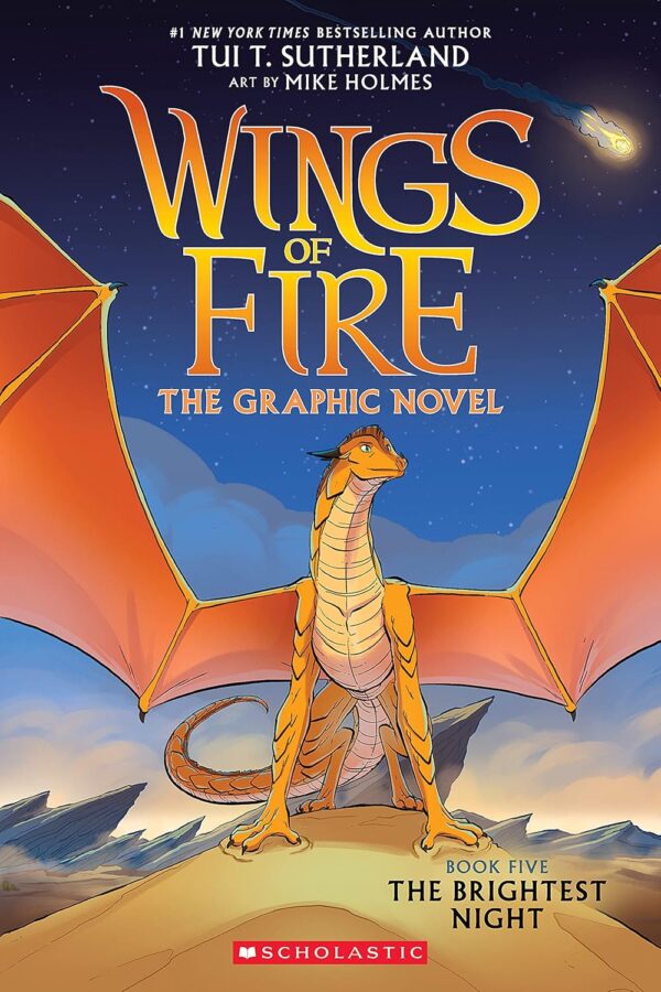 Wings of Fire The Brightest Night Graphic Novel Book 5 cover